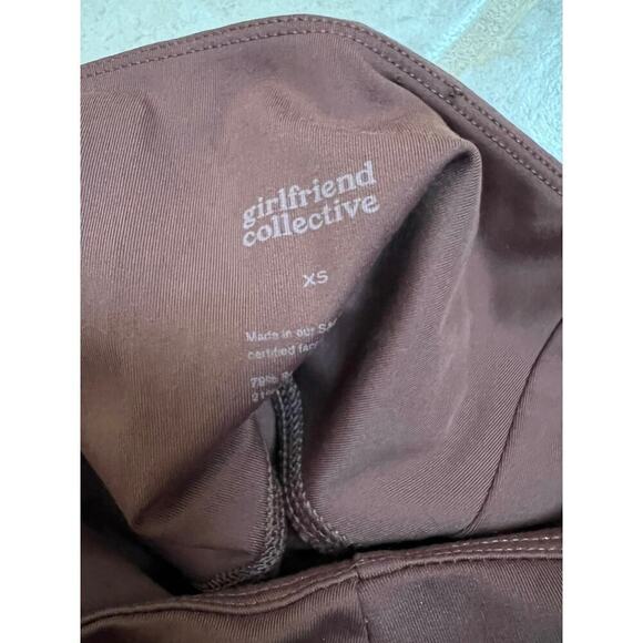 Girlfriend Collective Crop Leggings, Brown size XS - Picture 3 of 5
